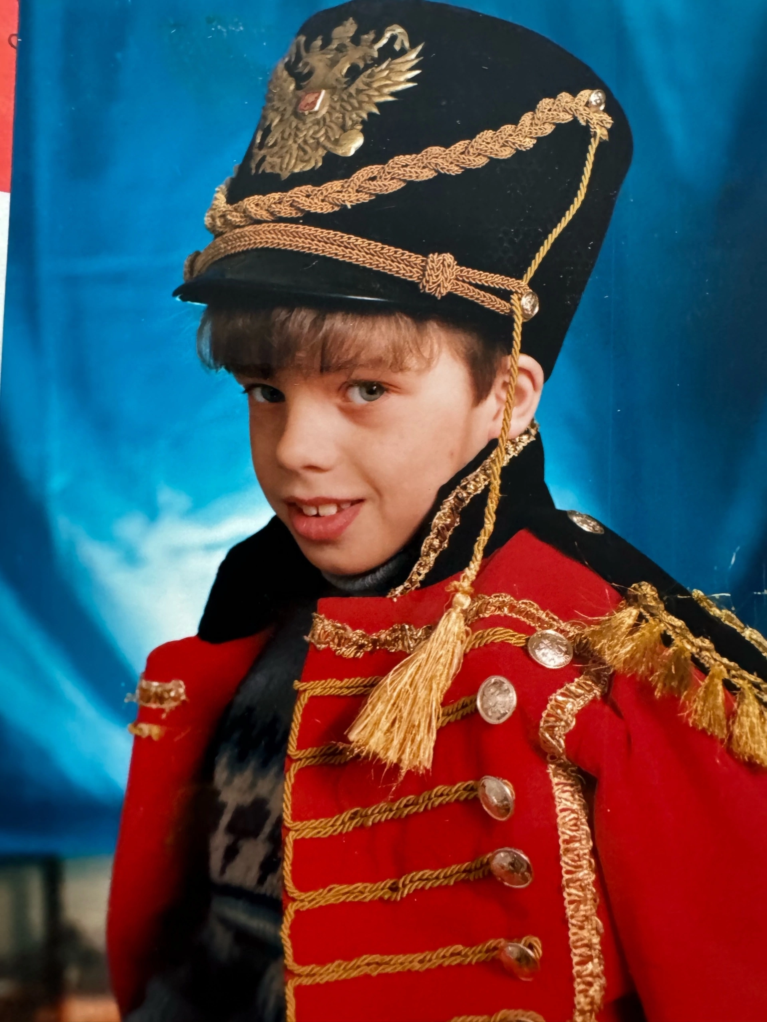 Evgeny Kalmykov childhood photo